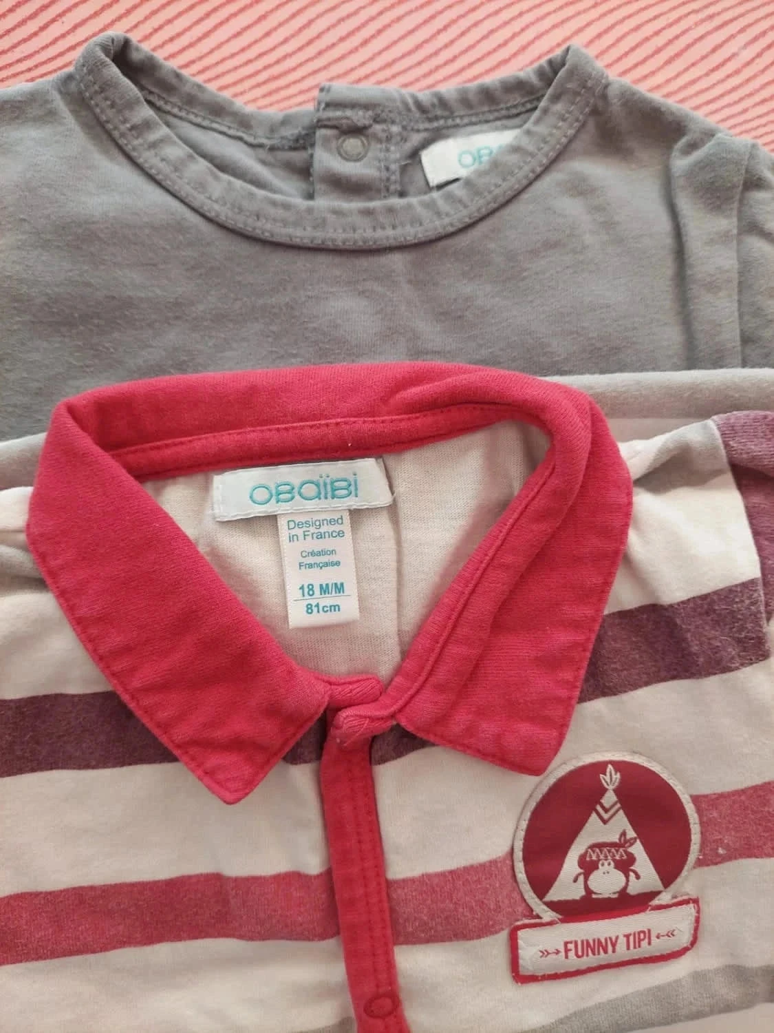 Lot of 7 cotton pajamas 18 months – photo 3